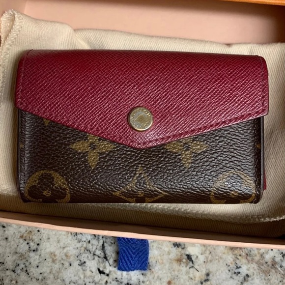 ❌SOLD❌Louis Vuitton Multi Sarah MNG Fuchsia Wallet🌺 - Picture 11 of 12